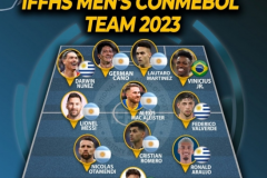 IFFHS2023南美足聯最佳陣容 梅西、維尼修斯、努涅斯位列其中