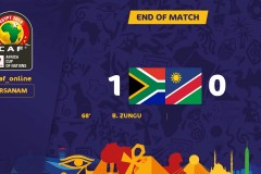 非洲杯南非1-0納米比亞 宗古頭槌破門
