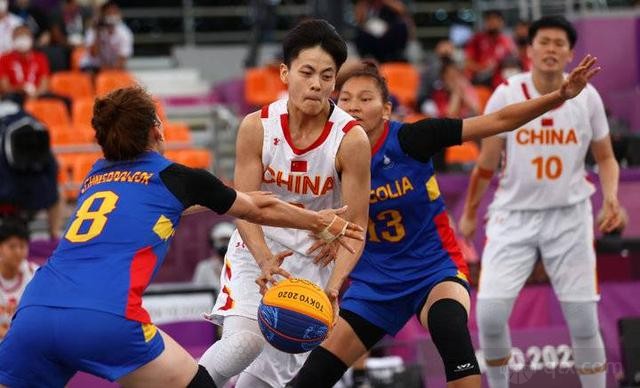 女子三人籃球小組賽：中國隊21-9大勝蒙古隊