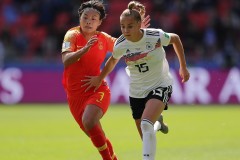 女足世界杯中國女足0-1德國女足：楊麗中柱+錯失空門