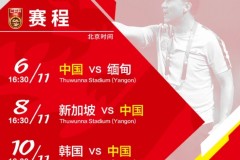 亞青賽預選賽新加坡U19vs中國U19高清直播地址