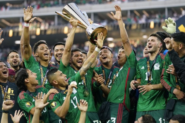 墨西哥隊史第9次奪得金杯賽冠軍