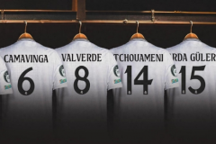 皇馬新賽季球員號碼公布 多名主力球員號碼將更換