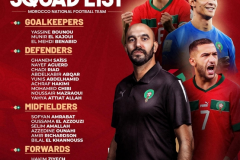 摩洛哥公布非洲杯大名單 阿什拉夫、阿姆拉巴特以及布努入選