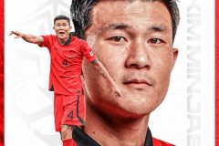 金玟哉當選韓國2023年度最佳球員 結束孫興慜“壟斷”
