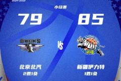 CBA俱樂部杯北京男籃79-85新疆男籃 皮特森17+6+5齊麟15分