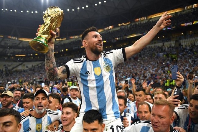 去年今天阿根廷奪得世界杯
