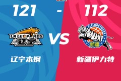 CBA總決賽G1遼寧男籃121-112新疆男籃 遼籃3人得分20+付豪29+9