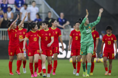 中國女足熱身賽兩戰皆負 全年戰績10勝4平9負