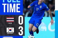 韓國客場3-0泰國 下輪打平新加坡可提前出線