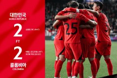 熱身賽韓國2-2哥倫比亞 孫興慜世界波