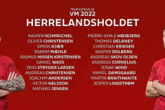 丹麥隊公布世界杯21人名單 愛神領銜布萊斯維特克裏斯滕森克亞爾在列